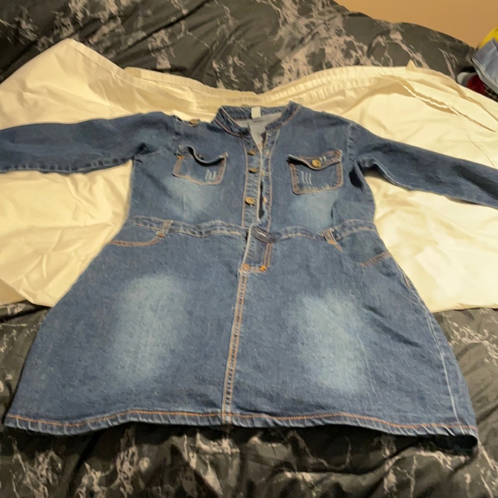 Blue Jean dress mini